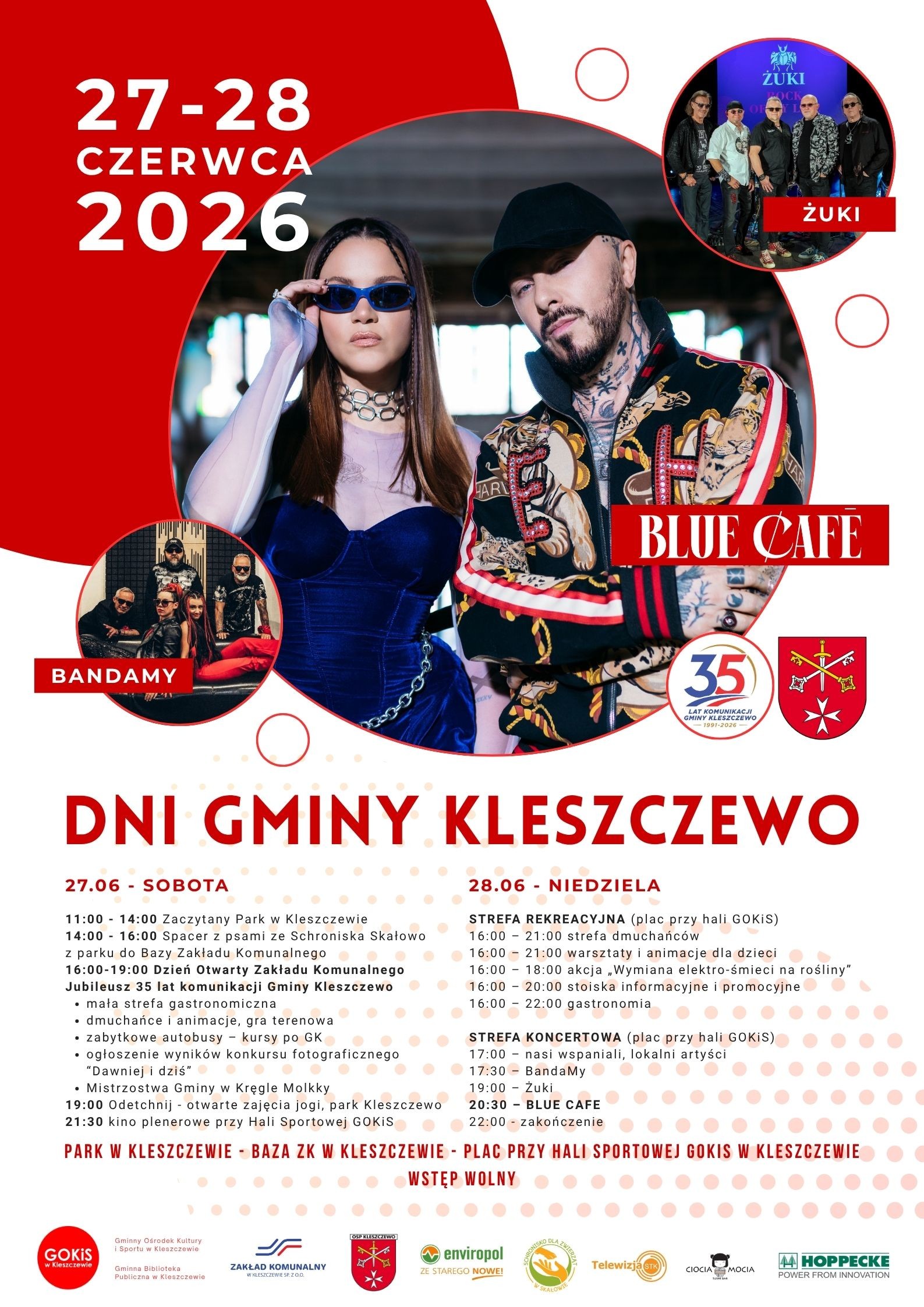 plakat informacyjny Dni Gminy