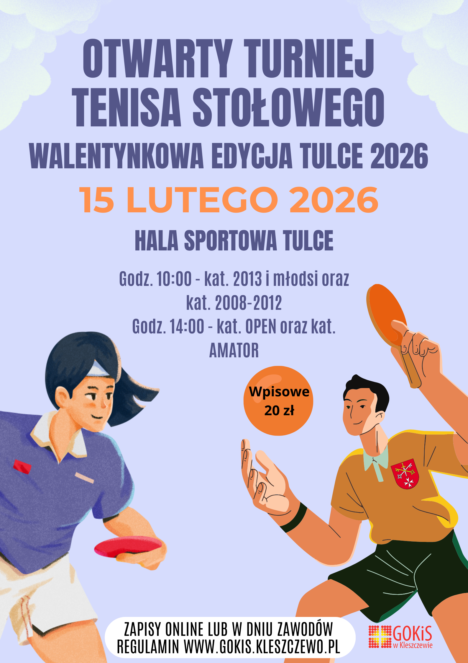 plakat z ilustracją graczy
