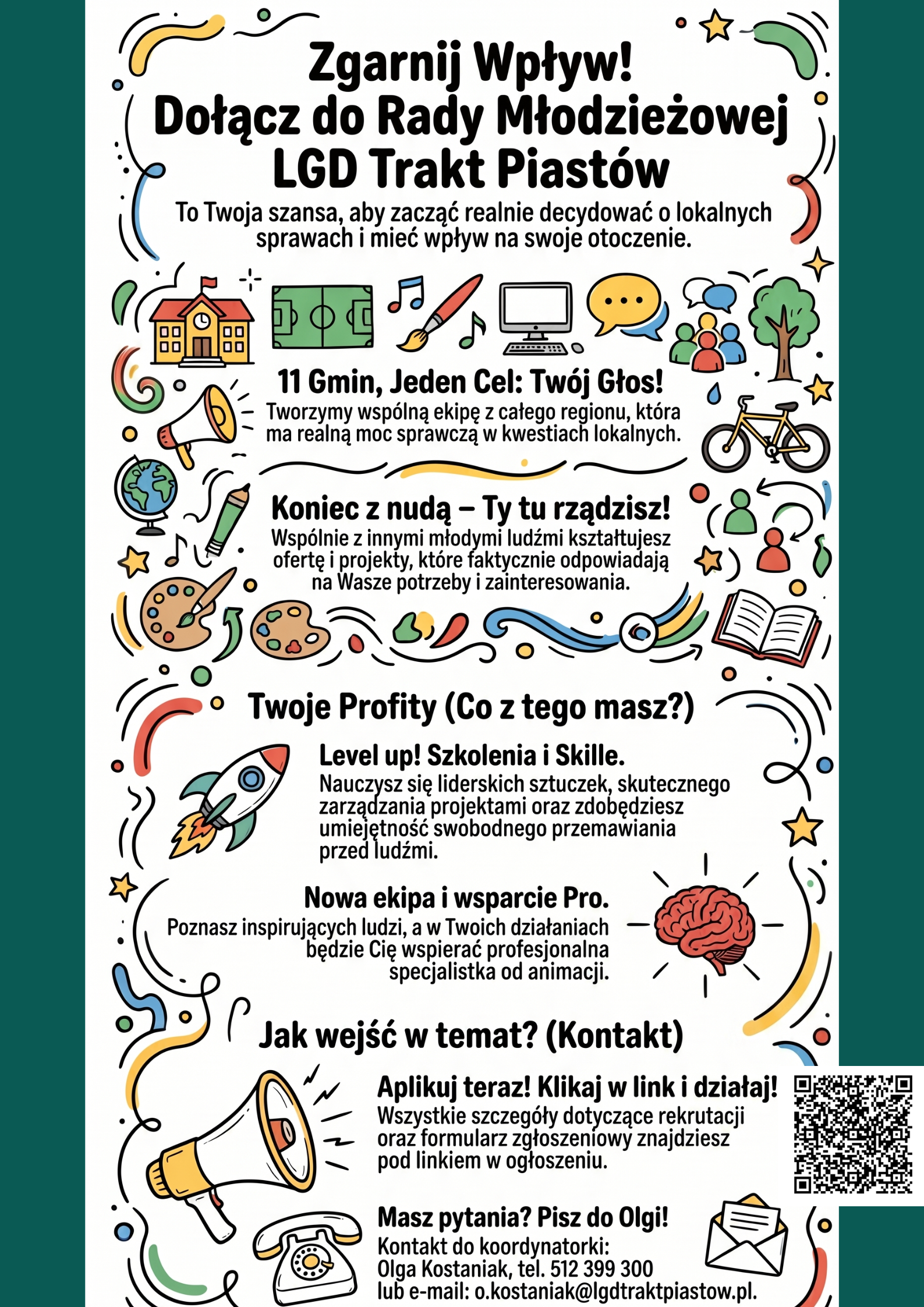 plakat informacyjny 