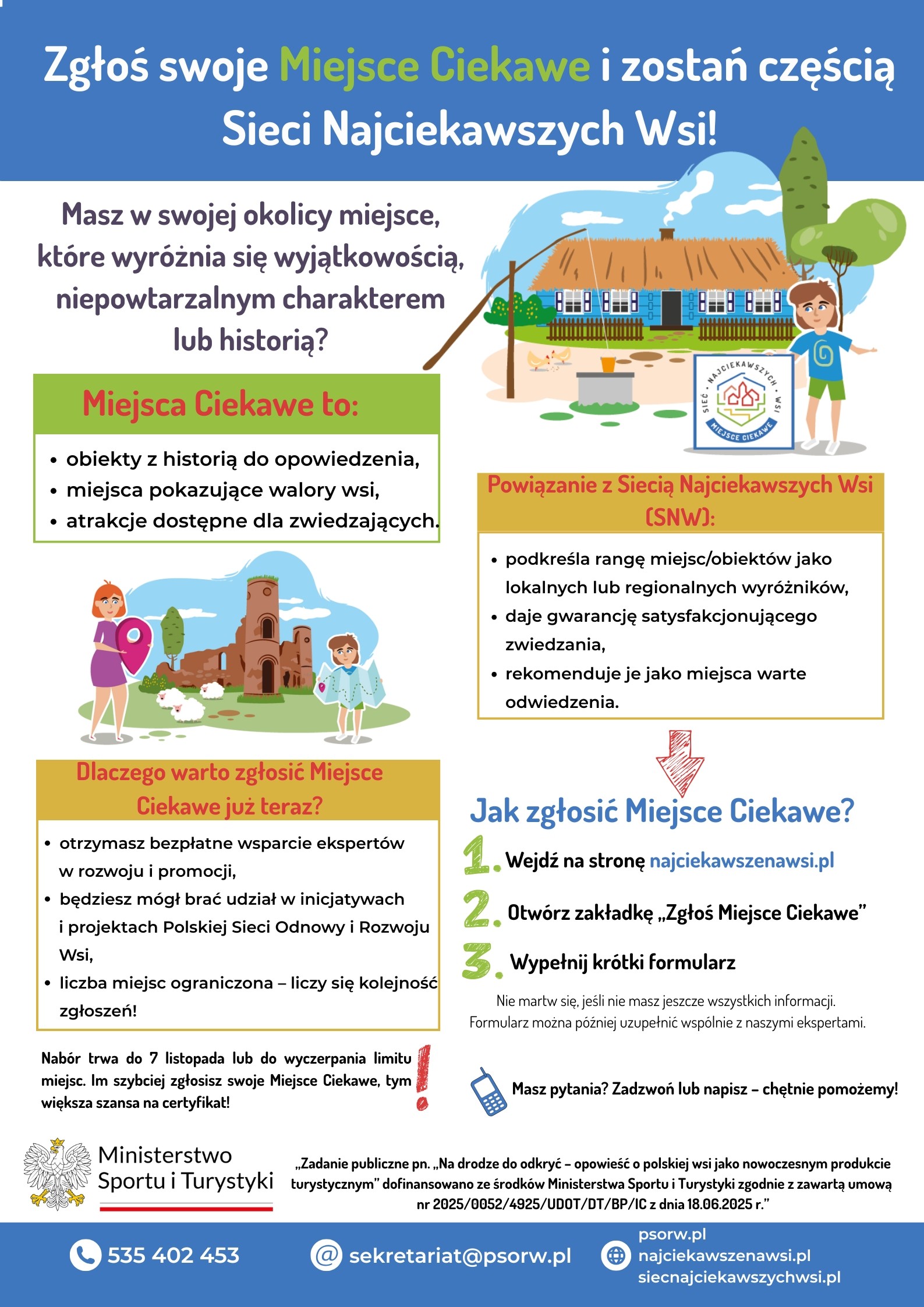 plakat informacyjny