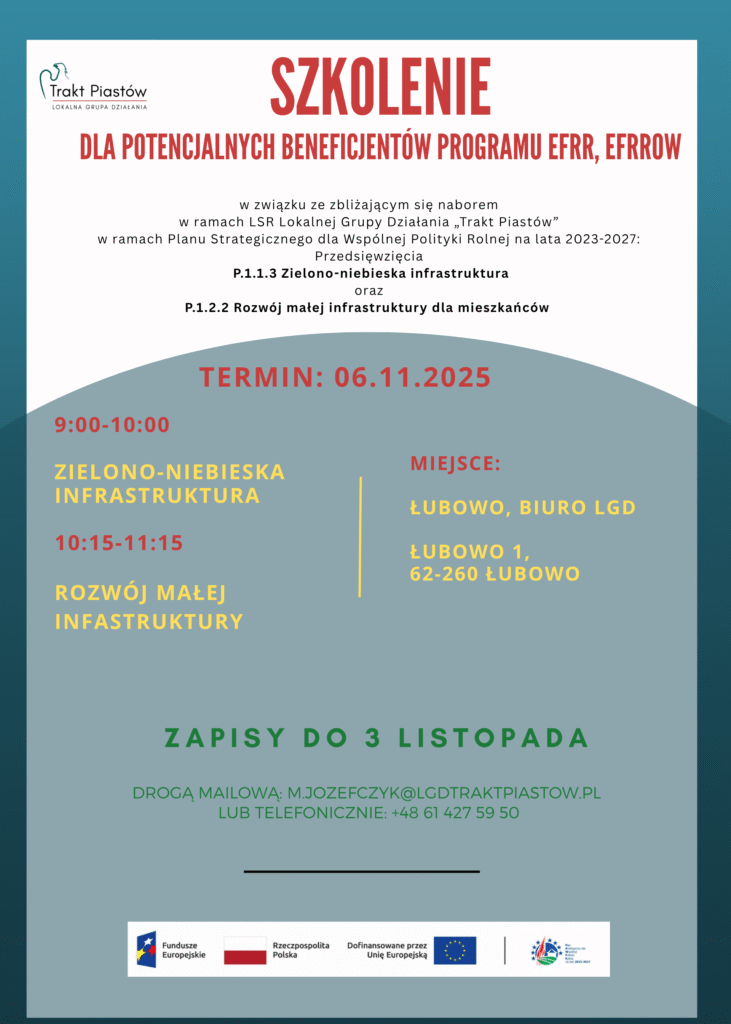 plakat informacyjny
