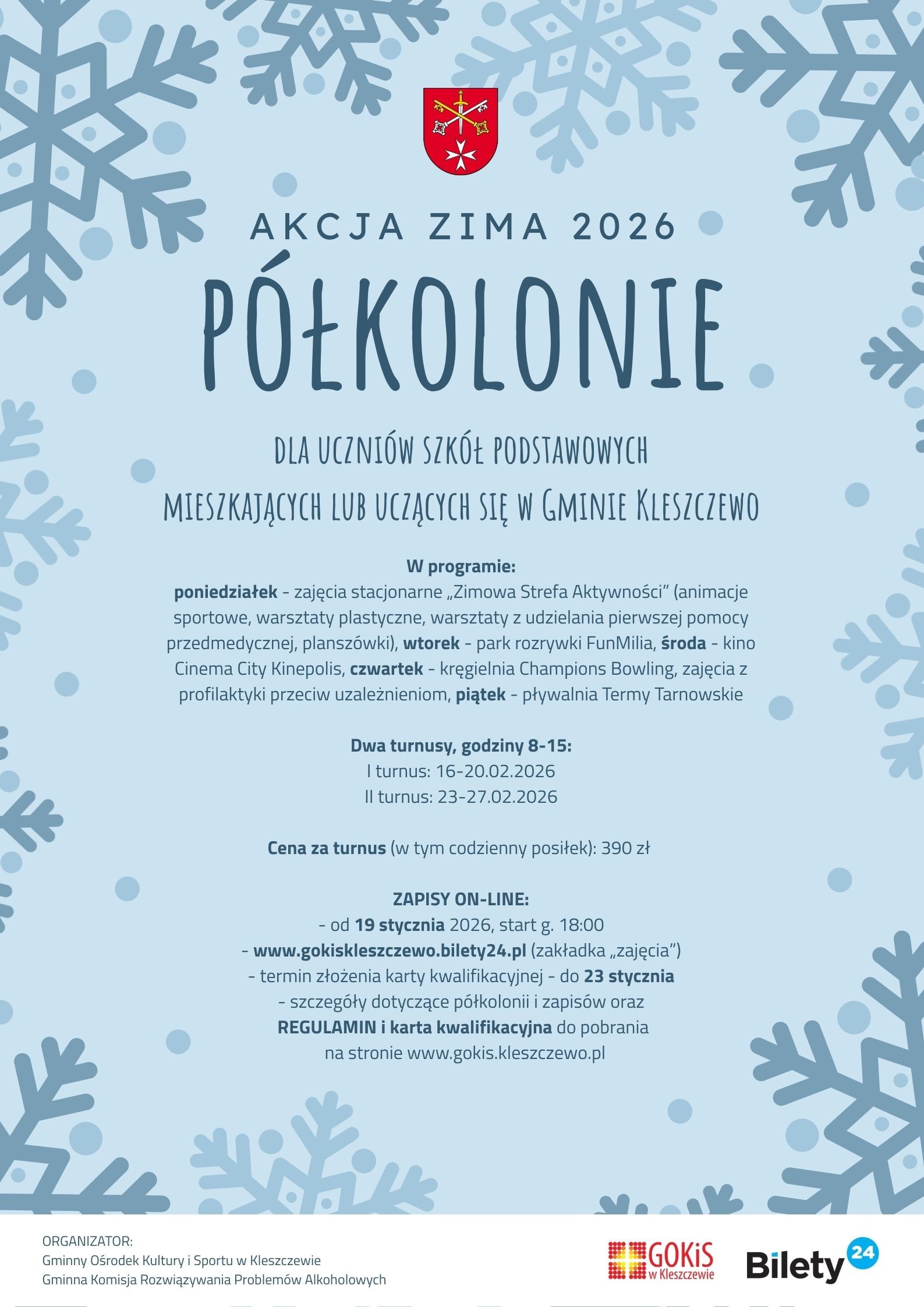 plakat informacyjny