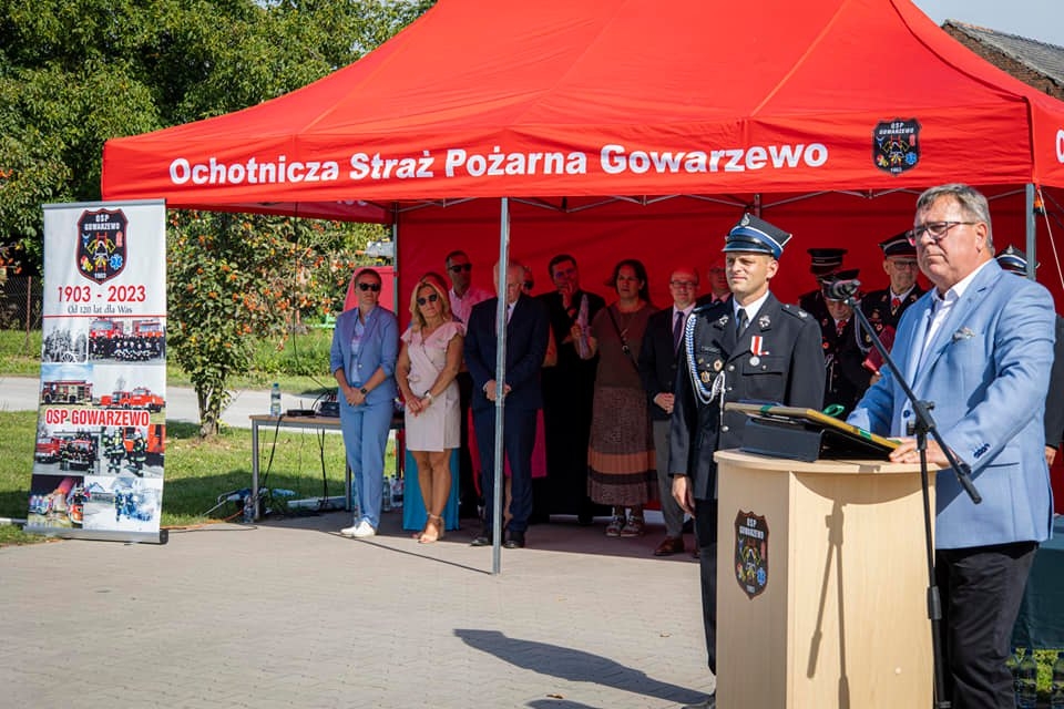 przemówienia gości Starosta Poznański Pan Jan Grabkowski