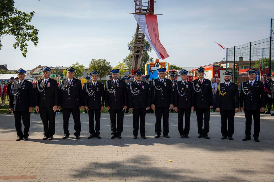 odznaczeni strażacy