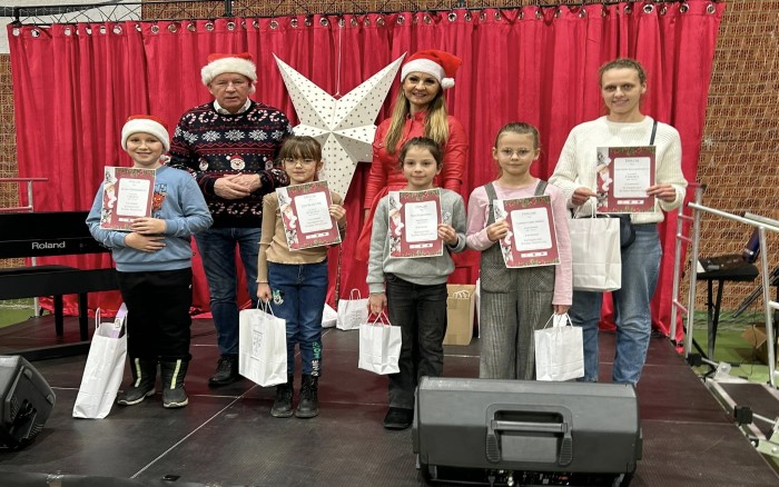 3. Jarmark Bożonarodzeniowy w Kleszczewie - wręczenie nagród w konkursie