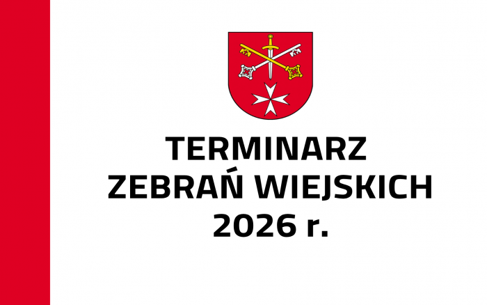 TERMINARZ ZEBRAŃ WIEJSKICH 2026 r.