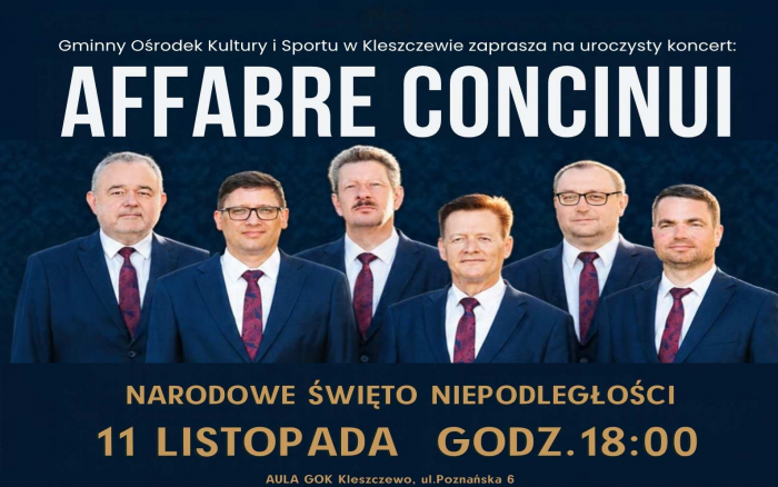 KONCERT Z OKAZJI NARODOWEGO ŚWIĘTA NIEPODLEGŁOŚCI