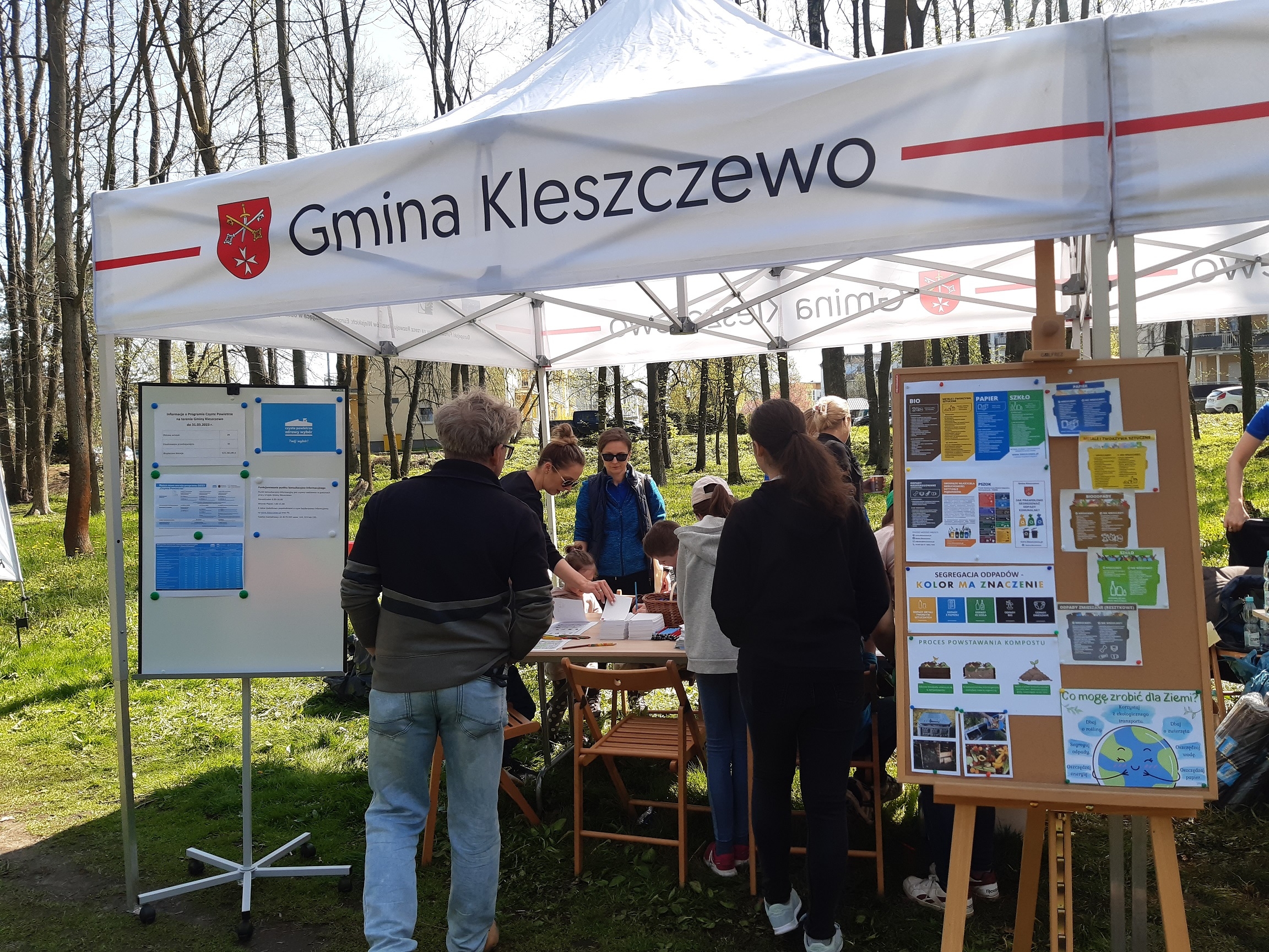 stoisko Urzędu Gminy - Czyste Powietrze
