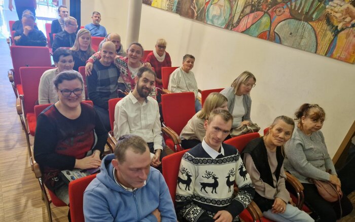 Uczestnicy Przeglądu na widowni