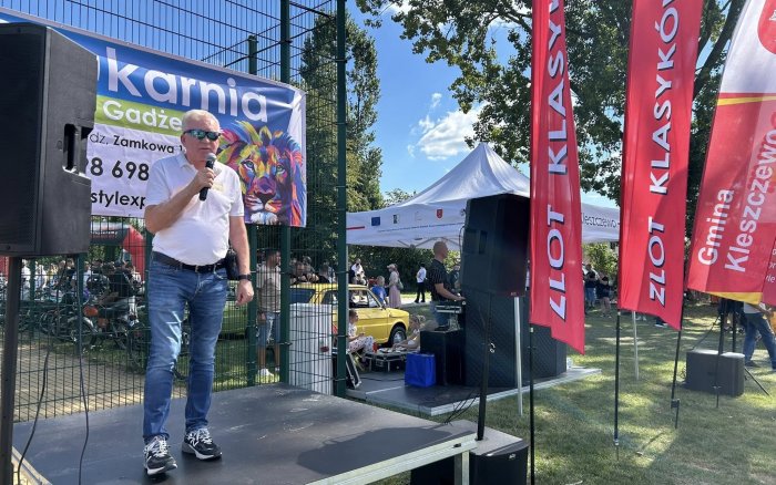 Otwarcie Zlotu przez Wójta Gminy