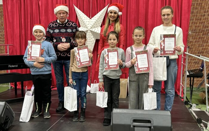 3. Jarmark Bożonarodzeniowy w Kleszczewie - wręczenie nagród w konkursie