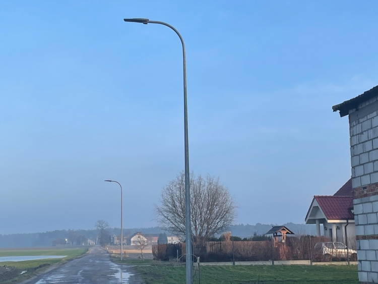 Budowa ośwetlenia w Poklatkach